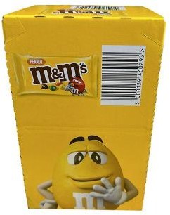 M&MS PEANUT CHOCOLATE CANDIES 45G