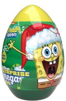 NICKELODEON SURPRISE MEGA EGG (CHRISTMAS) 160G FLOOR DISPLAY 18 PCS