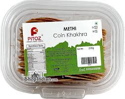 PITOZ METHI COIN KHAKHRA 200G