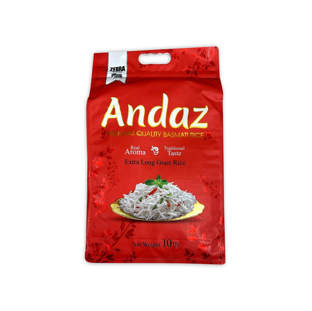 Andaz Basmati Rice 10 lb x 4