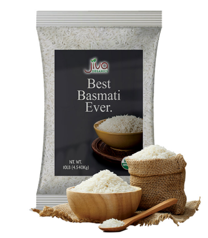 JIVA ORG. BASMATI RICE 4LB