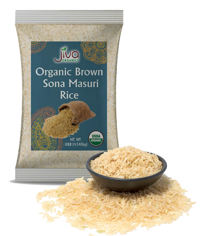 JIVA ORG. SONA MASURI BROWN RICE 4LB