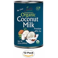 JIVA ORG. COCONUT MILK PREMIUM 18% FAT 400ML