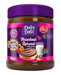 DOLCE DOLCI HAZELNUT SPREAD (WITH COCOA) (13% HAZELNUT) 40G