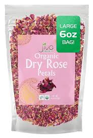 JIVA ORG. DRY ROSE PETAL 6OZ