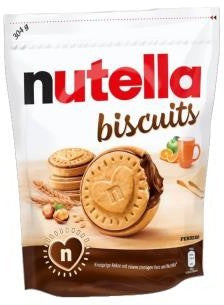 FERRERO NUTELLA BISCUITS T22 304G