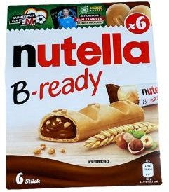 FERRERO NUTELLA B-READY T6 132G