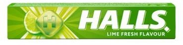 HALLS LIME FRESH 33.5G