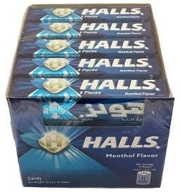 HALLS MENTHOL 22.4G