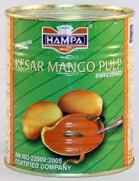 HAMPA KESAR MANGO PULP 850G