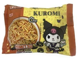 HIMITSU NOODLE BAG CURRY (KUROMI) 75G