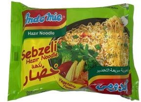INDOMIE NOODLES VEGATABLES 75G