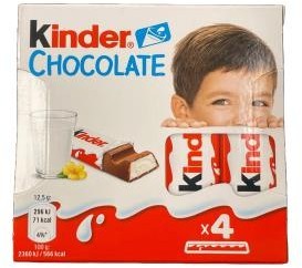 KINDER CHOCOLATE T4 50G
