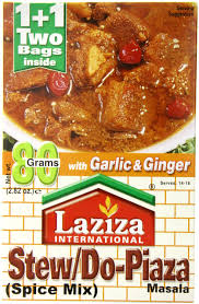LAZIZA STEW/DOPIAZA MASALA 100G