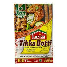 LAZIZA TIKKA BOTI 100G