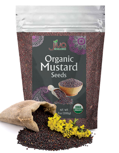 JIVA ORG. MUSTARD SEEDS 2.75LB