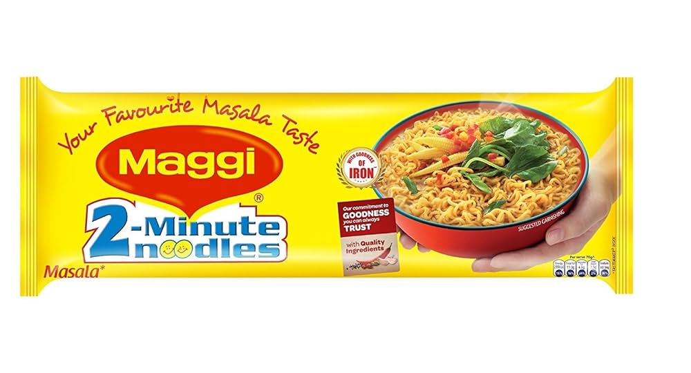 MAGGI MASALA NOODLES 12X560 GM (EXPORT PROMO PACK)