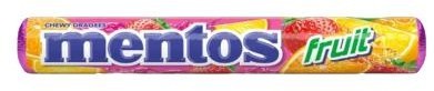 MENTOS STICK FRUIT 37.5G