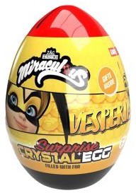 MIRACULOUS SURPRISE CRYSTAL EGG 16G FLOOR DISPLAY
