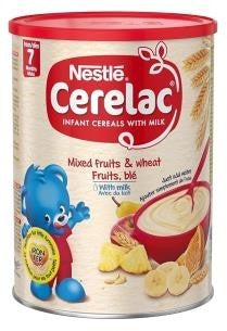 NESTLE CERELAC MIXED FRUITS & WHEAT WITH MILK (8 MONTHS+)