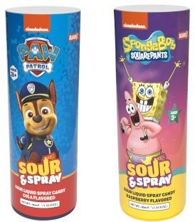 NICKELODEON SOUR & SPRAY SWEET BOX