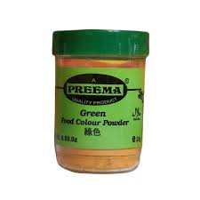 PREEMA GREEN FOOD COLOR 25G