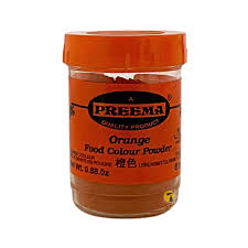 PREEMA ORANGE FOOD COLOR 25G