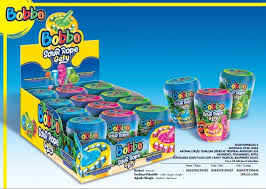 BOBBO SOUR ROPE JELLY  60G