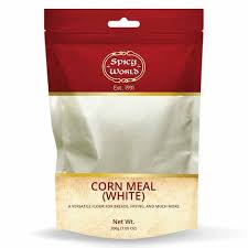 SPICY WORLD CORN MEAL 2 LB WHITE