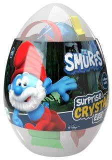 SMURFS SURPRISE CRYSTAL EGG 16G