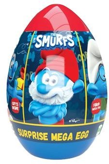 SMURFS SURPRISE CRYSTAL EGG MULTIPACK