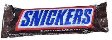 SNICKERS CHOCOLATE BAR 50G