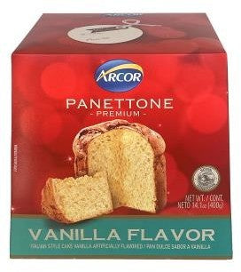 BON O BON (ARCOR) PANETTONE VANILLA CAKE PLAIN 400G